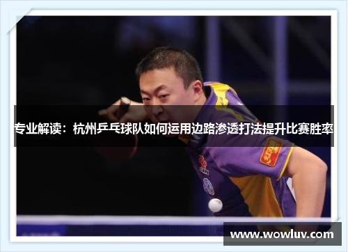 专业解读：杭州乒乓球队如何运用边路渗透打法提升比赛胜率
