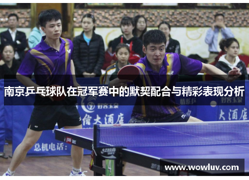 南京乒乓球队在冠军赛中的默契配合与精彩表现分析