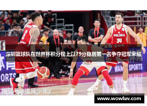 深圳篮球队在世界杯积分榜上以79分稳居第一名争夺冠军荣耀